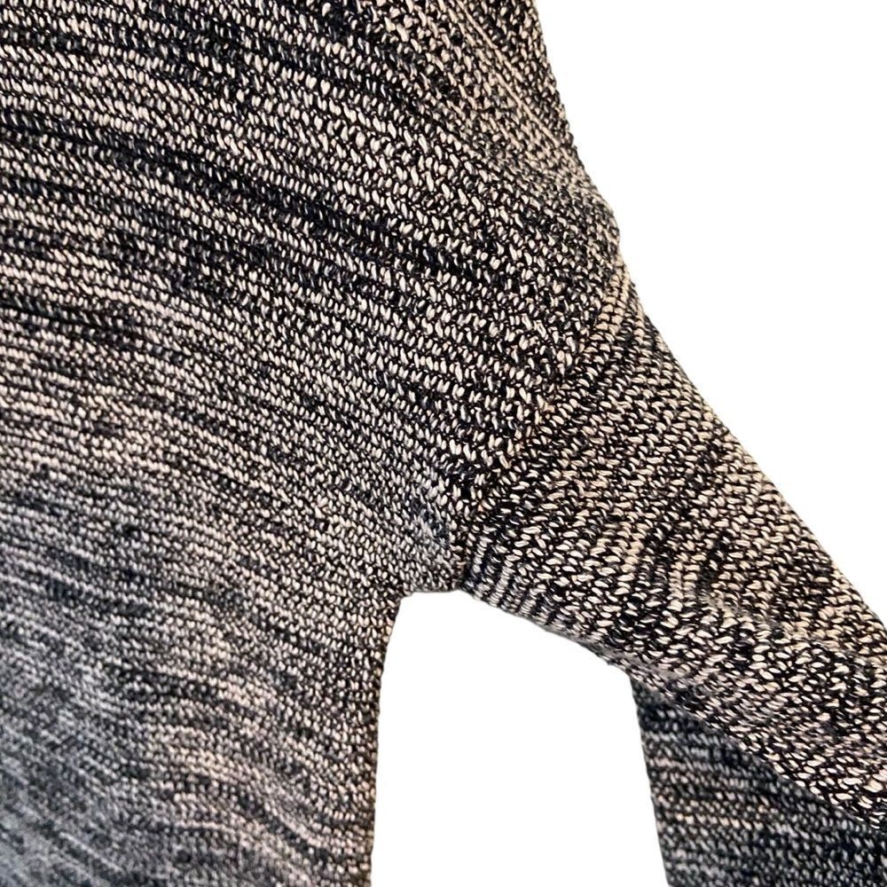 Madewell Geometric Turtleneck Long Sleeve Sweater in Grey Color Size Small - Picture 8 of 11